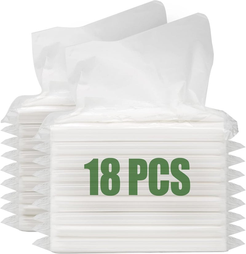 SADYFON Car Tissue Refills, 18 Packs Car Tissues Auto Visor Tissue Refills for Visor, Napkins Holder Refill, Auto Travel Tissues, Soft and Smooth (18 Pieces) - Image 1